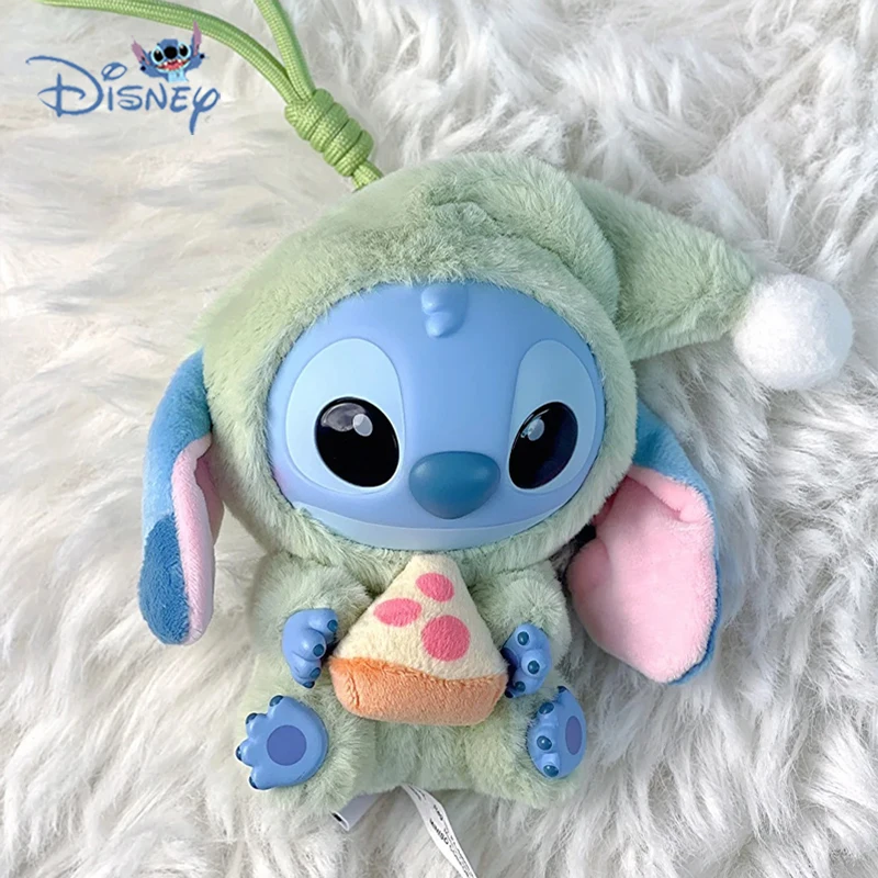 Color: PURPLE, Ships From: CHINA - 2025 Stitch Eat Something Before Sleep Series Blind Box Plush Dolls Pendant Cute Doll Mystery Box Surprise Toys Kids Gifts
