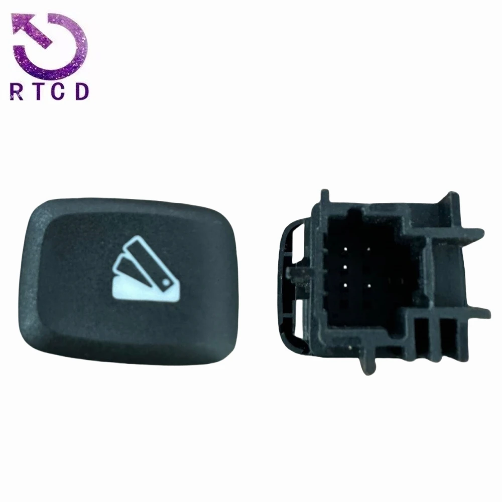 Color: Red, Ships From: CHINA - ECO start stop emergency light switch anti slip lock seat adjustment switch air conditioning switch ACC FOR Renault