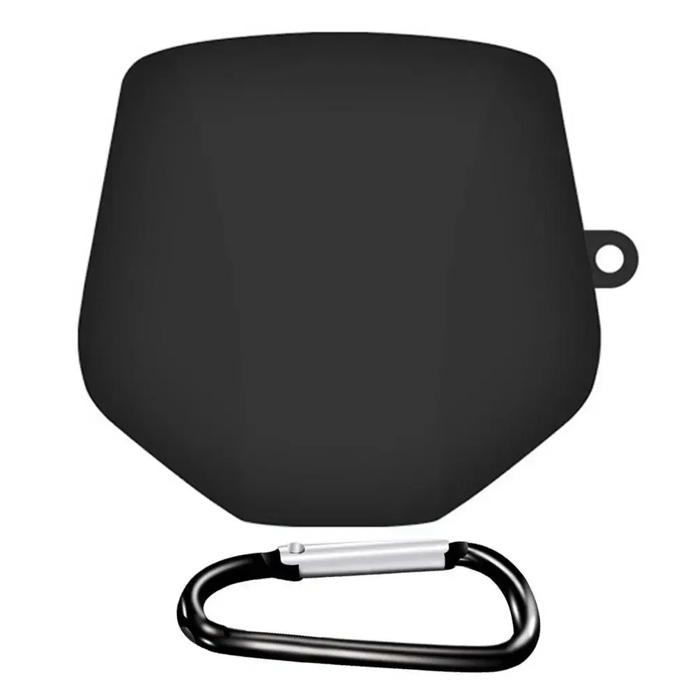 Color: Olive - Soft Silicone Earphone Storage Box Shockproof Dustproof Wireless With Hook and Loop Headphone Case For Lenovo GM2PRO