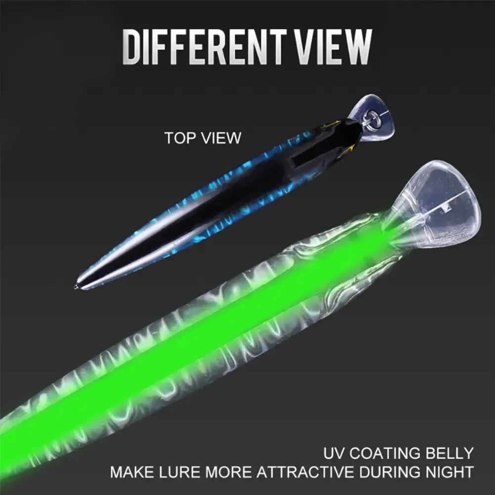 Size: 40mm, Color: Slate Gray - Kingdom Sinking Minnow Bait 60 80 90 105mm Vibrate Sinking Jerkbati Swimbait Magnet Trasnfer Long Casting Hard Fishing Lure