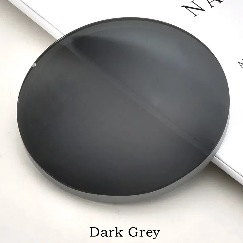 Lenses Color: green, Lens Index: 1.56 - YIMARUILI 1.49 1.56 1.61 1.67 Polarized Lens Sunglasses Lens UV400 Optical Prescription CR-39 Resin Colorful Mirror Lens 1 Pair