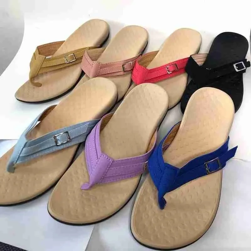 Clip Toe Orthopaedic Sandals with Buckle