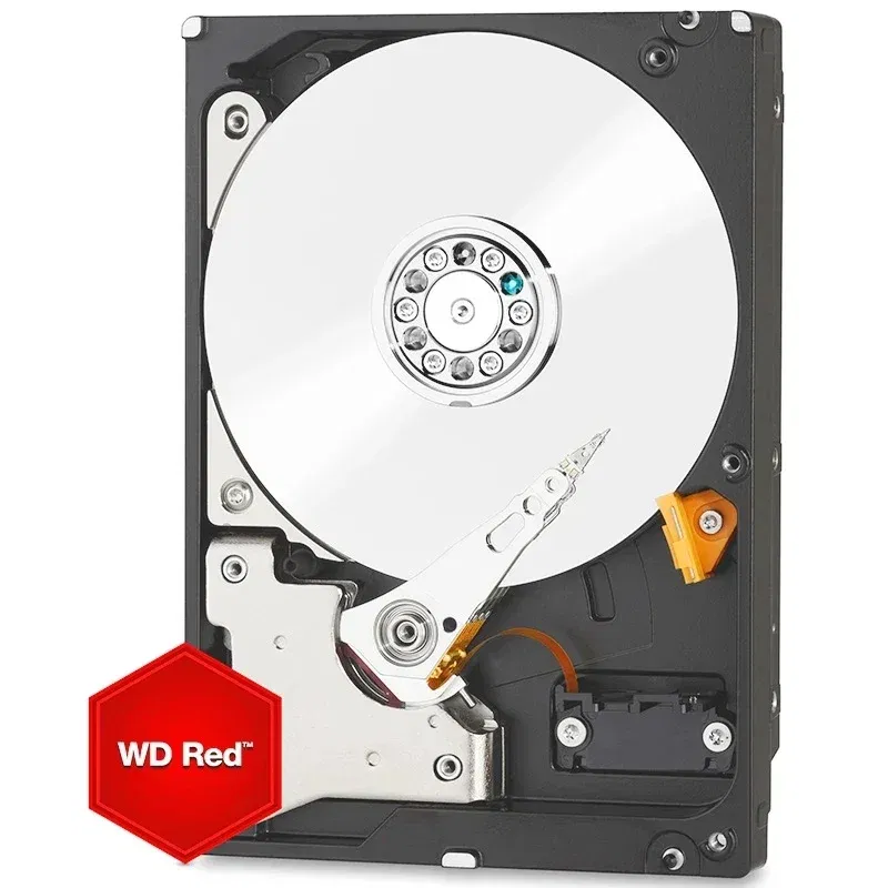 Capacity: 6TB - Original Western Digital WD Red NAS 4TB 3TB 3.5" Internal Hard Drive HDD SATA 6GB/S 2TB 1TB SATA 64 MB Cache HDD For Desktop