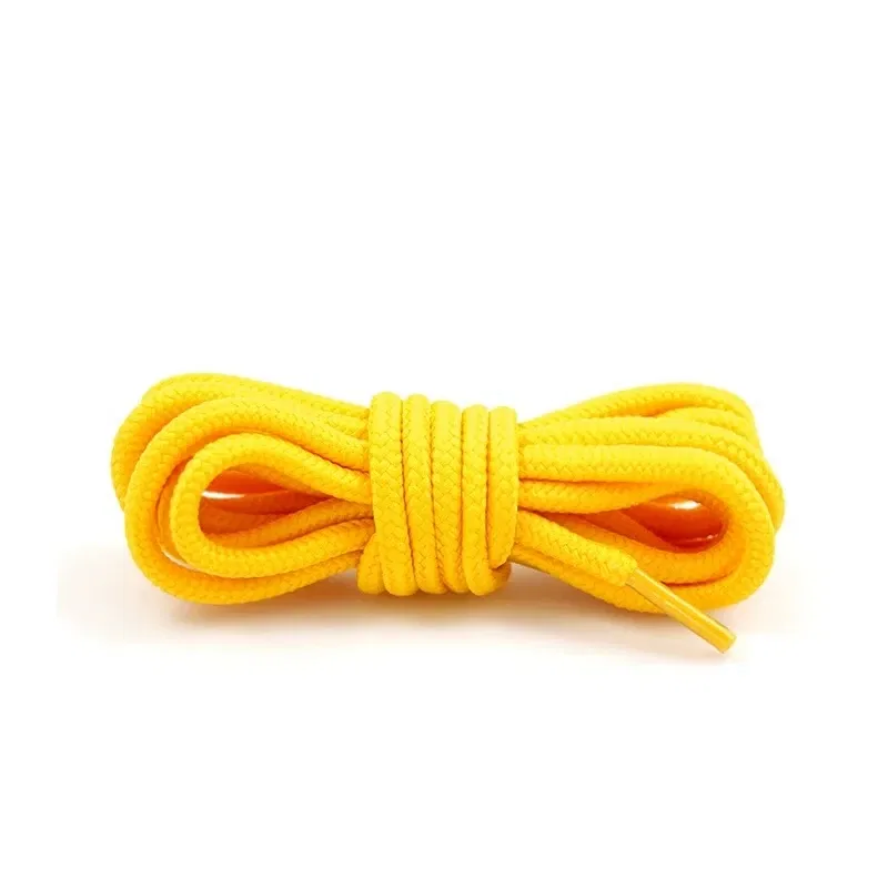 Color: Orange, Length: 150cm, Ships From: CHINA - 1Pair Polyester Solid Classic Round Shoelaces Martin Boot Shoelace Casual Sports Boots shoes Lace 90cm/120cm/150cm 21 Colors
