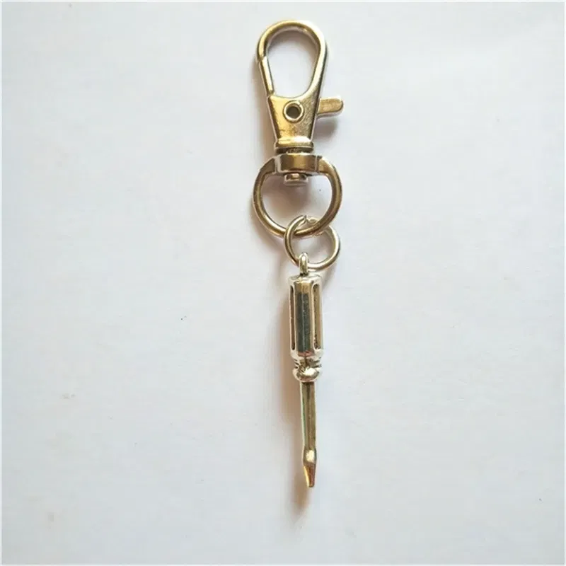 Screwdriver Keychain Screwdriver Pendant Screwdriver Jewelry Construction Male Keychain Tool Keychain