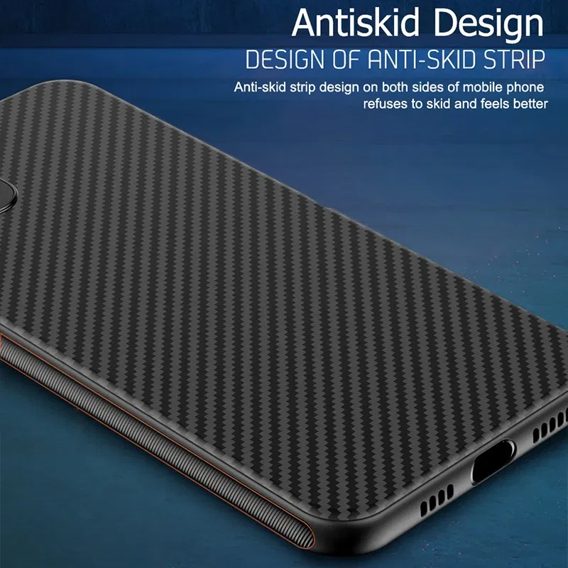 Color: black, Material: Acrylic - Luxury Carbon Fiber Silicone Case for iPhone 13 11 12 14 15 16Pro Max XSMAX XR XS  X SE 5 6 6S 7 8 14Plus  Protective Soft Cover