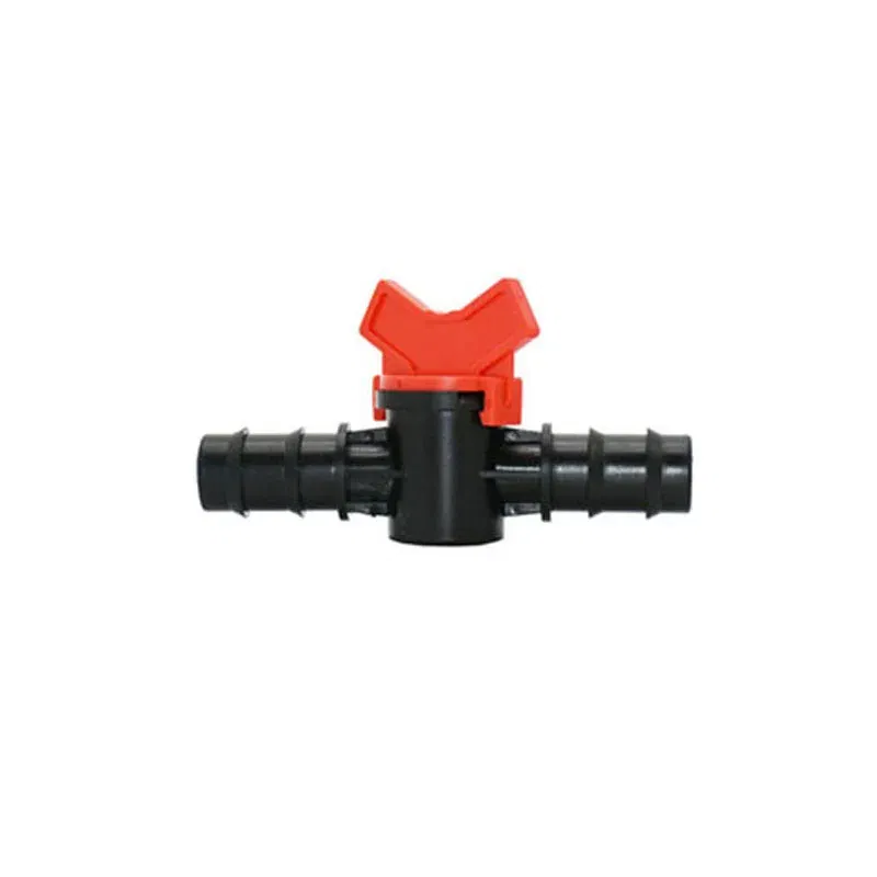 Color: Black - 1/4" 3/8" 1/2" 3/4" Garden Tap DN15 DN20  Irrigation Water Valve Mini Valve Waterstop Connectors Garden Hose Adapter 1pcs