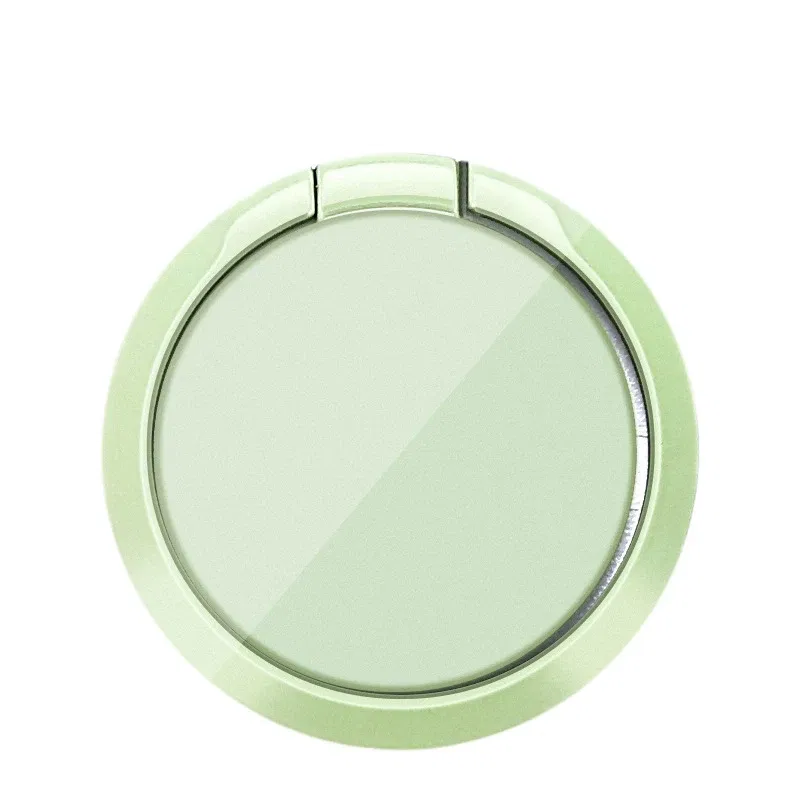 Color: Yellow - Mobile Phone Holder Ring Buckle Metal Lazy Car Holder Liquid Gift for IPhone XS Huawei Samsung Cell Smart Phone Ring Holder