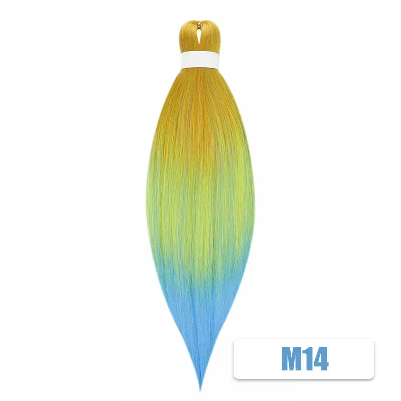 Color: #Blue, Stretched Length: 26inches, Bulk Buy: 1Pcs/Lot - Kanekalon 26inch Hot Water Set Pre Stretched Jumbo Braiding Hair Box Twist Braids Synthetic Hair Extensions For Women Soft Yaki