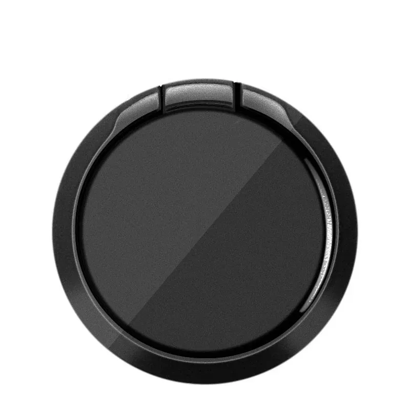 Color: WHITE - Mobile Phone Holder Ring Buckle Metal Lazy Car Holder Liquid Gift for IPhone XS Huawei Samsung Cell Smart Phone Ring Holder