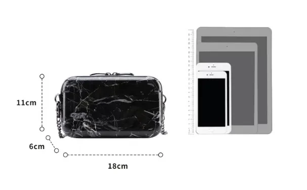 Mini Suitcase Shape Women Crossbody Bag