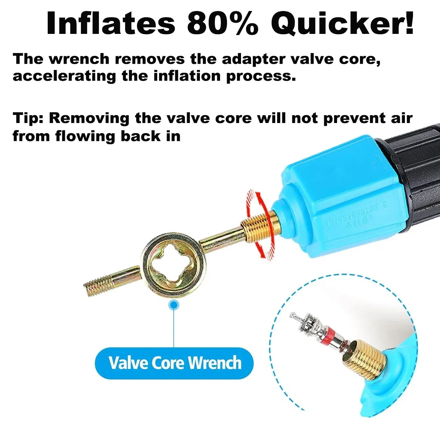 Color: Burgundy - Inflatable SUP Pump Valve Adapter Set- Standard Air Valve Adapter,Nozzle Air Pump Converter for Kayaking Surfboard Inflatable