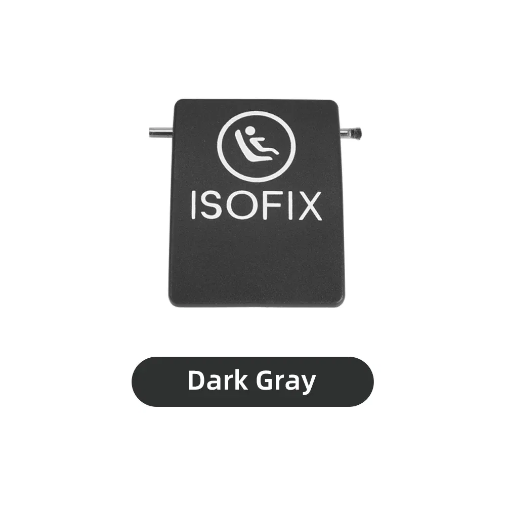 Color Name: Orange - Car Seat ISOFIX Switch Cover Child Seat Restraint For Mercedes W205 W253 W238 C E GLC Class C200 C220 C300 GLC250 GLC300 E300