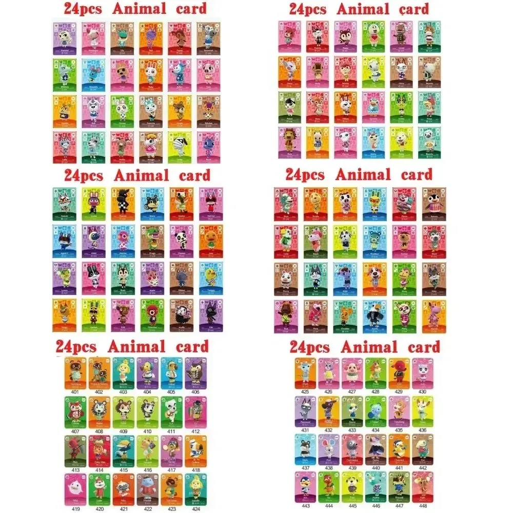 Color: one - Animal Crossing New Horizons Amxxbo card for NS Switch games Amxxbo Card new leaf welcome Welcome amibo Cards Series 1 To 5
