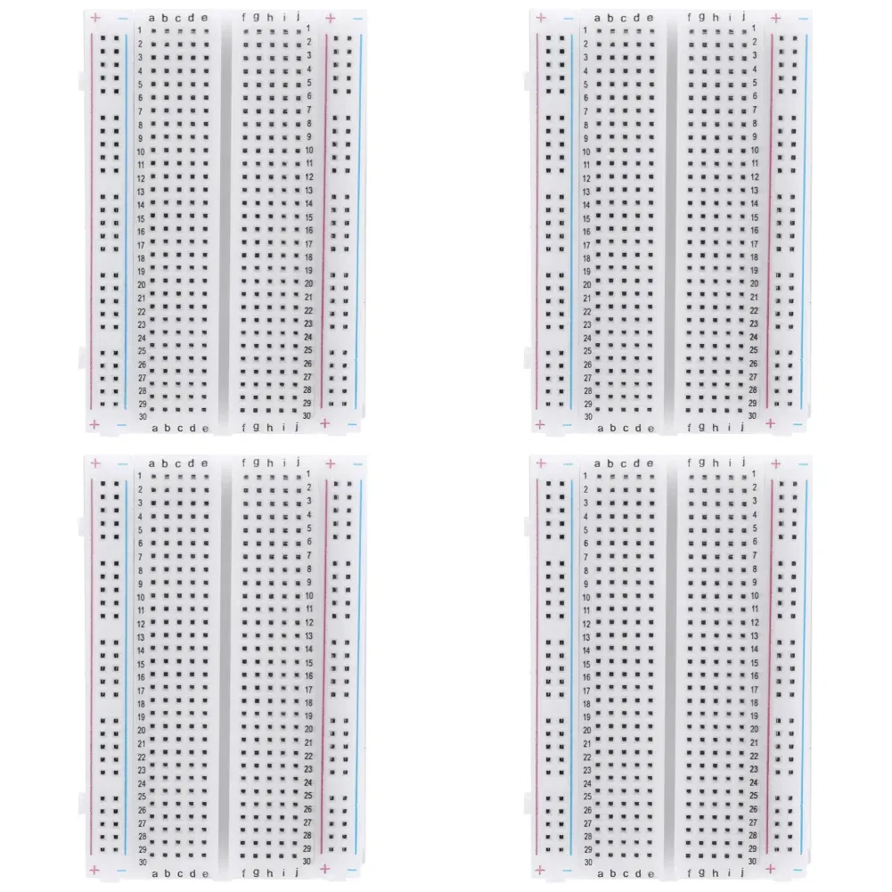 Color: Green Jade, Ships From: CHINA - 1-10Pc 400 Tie Points Solderless PCB Breadboard Spliceable Universal MB102 Breadboard DIY Bread Board for Experiment Test Robot