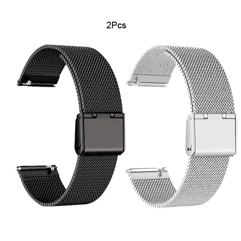 Color: GRAY, Size: XXL - Bracelet For Huawei Watch GT 3 Pro 43mm 46mm Stainless Steel Watchband Huawei Watch GT 4 46MM Milanese Metal Bracelet