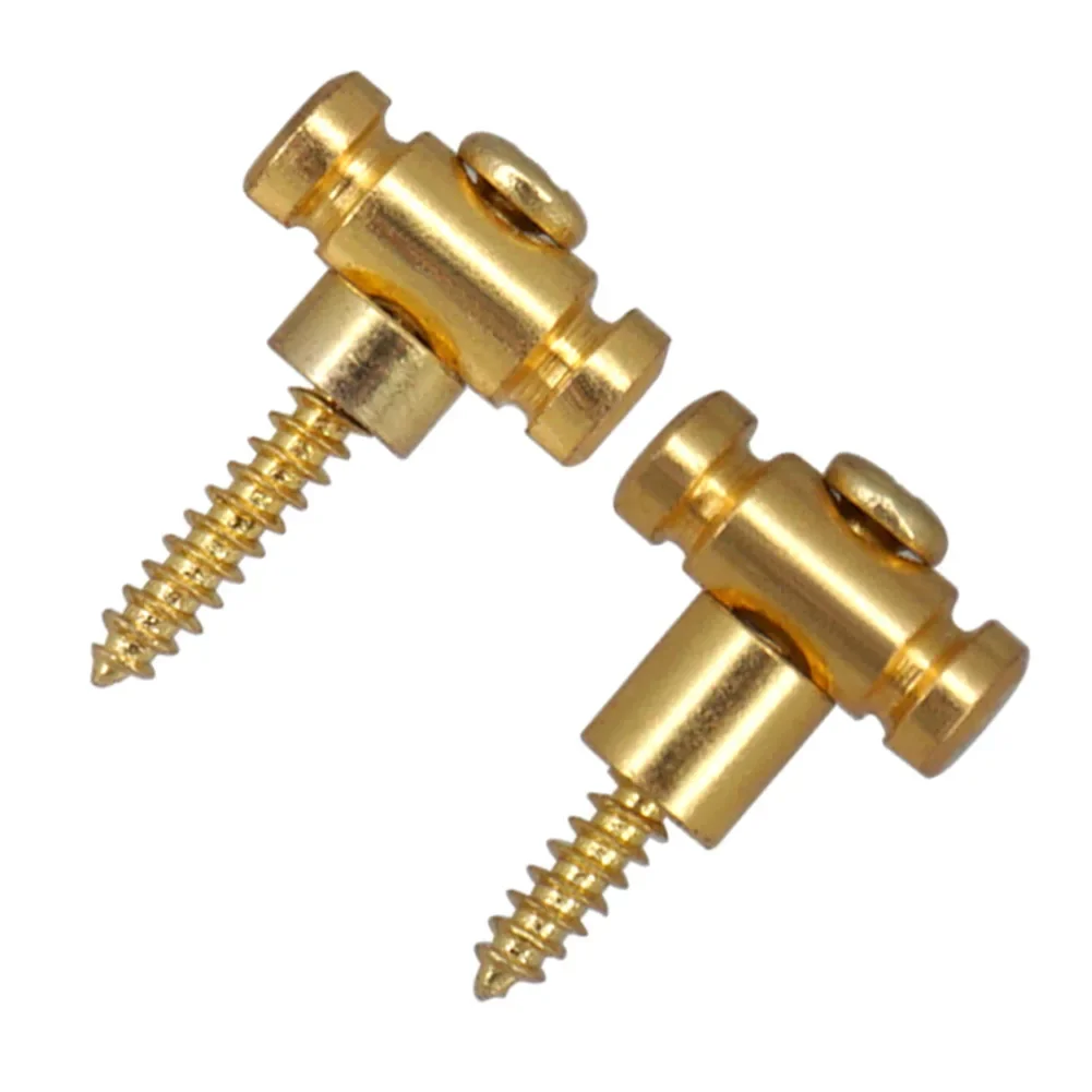 Color: Yellow, Ships From: CHINA - Guitar Parts String Retainers For Electric Guitars Metal Modern Parts String Trees Wear Resistant High Quality