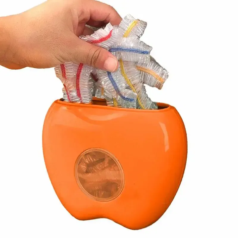 Color: Green, Ships From: CHINA - Food Film Dispenser 100pcs Elastic Food Storage Covers Kitchen Food Cling Film And Organizer Set Fresh-Keeping Film Wrap