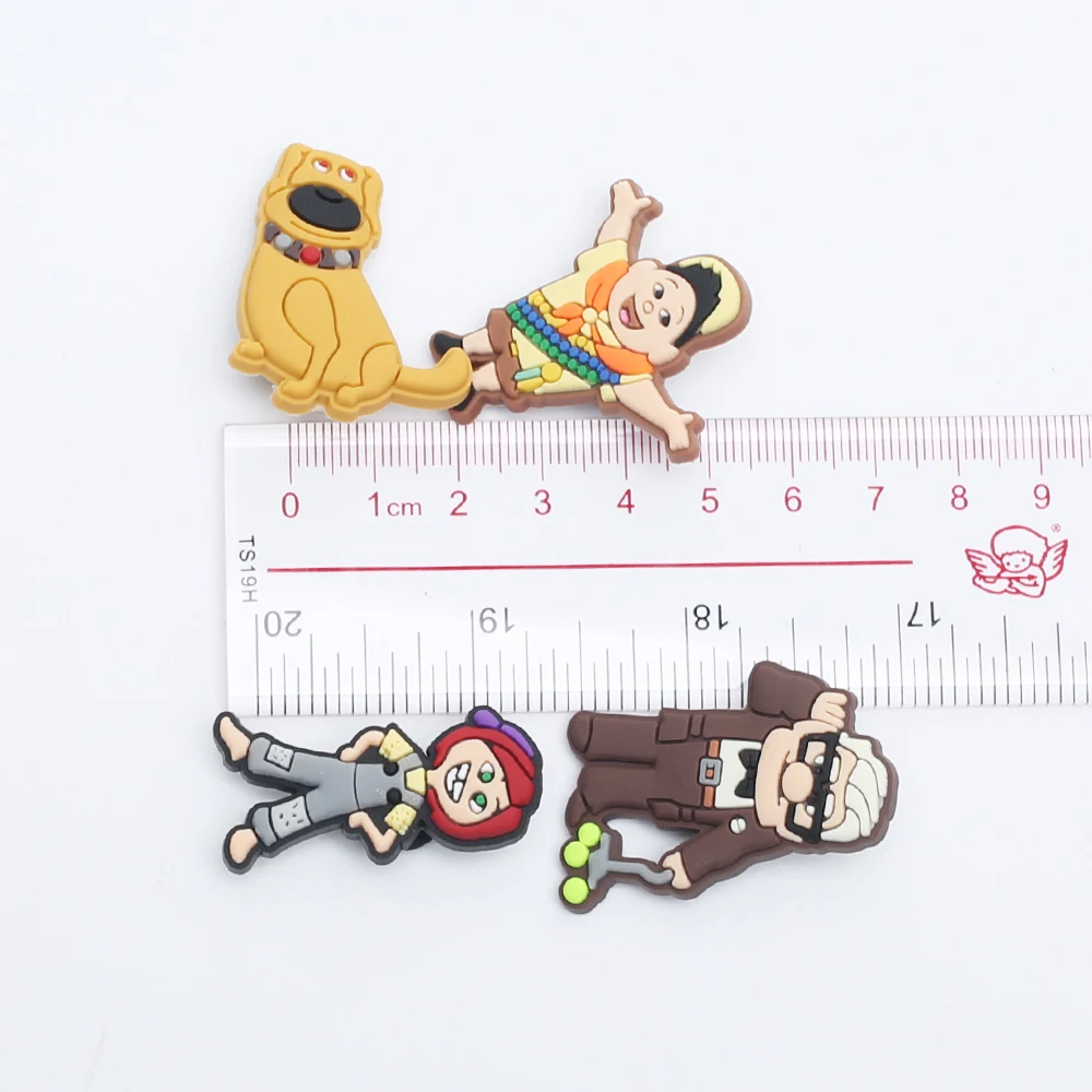 Flying House Bad Travelogue Crocodile Charm Garden Shoe Accessories Clogs buckle Decorative sandals Decorate gifts for men and w