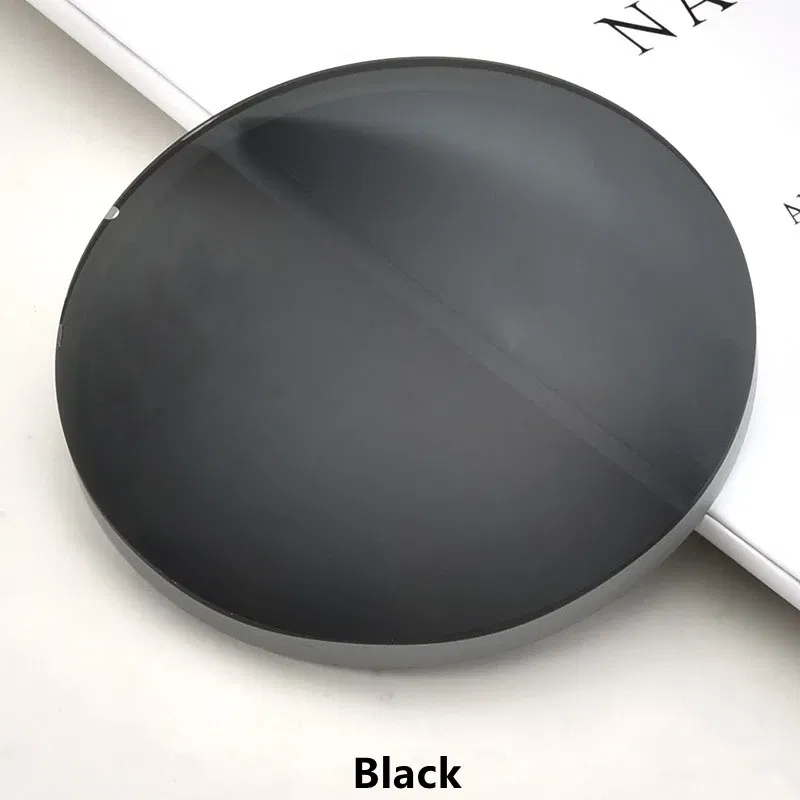 Lenses Color: green, Lens Index: 1.61 - YIMARUILI 1.49 1.56 1.61 1.67 Polarized Lens Sunglasses Lens UV400 Optical Prescription CR-39 Resin Colorful Mirror Lens 1 Pair