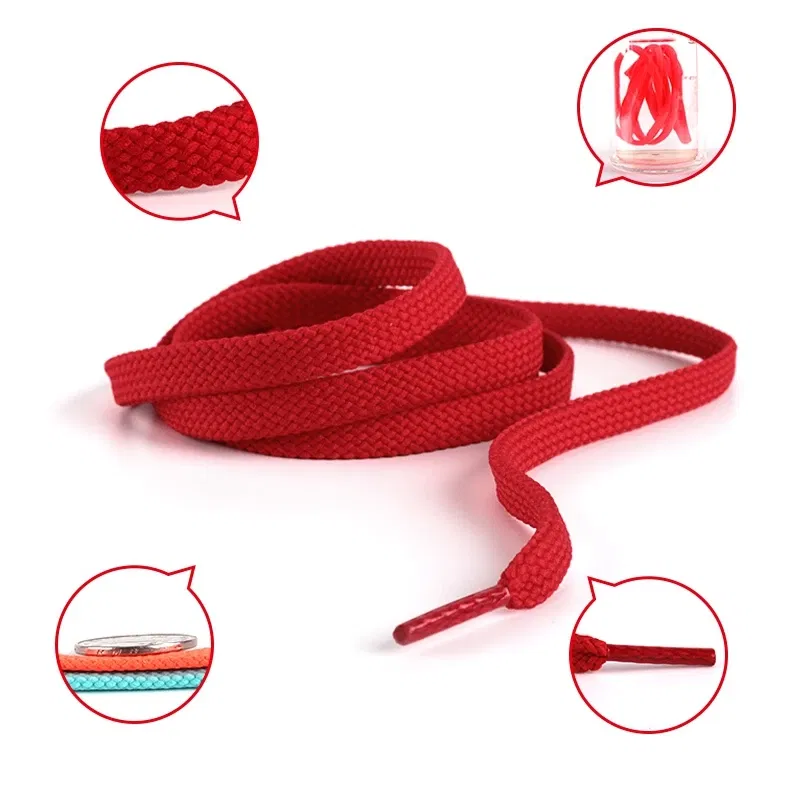 Color: Dark Grey, Ships From: CHINA, Length: 140cm - 1 Pair Flat Shoe laces Double Hollow Woven Off White Shoelaces 100CM/120CM/140CM/160CM Outdoor Leisure Shoelace 26 Colors