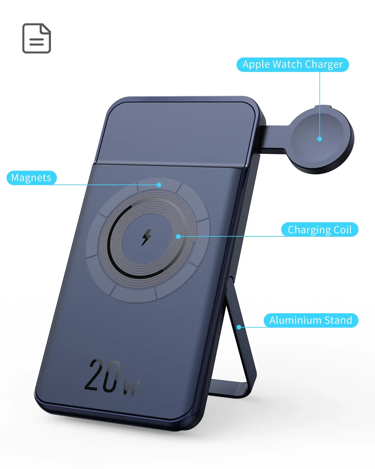 Power Bank Wireless Charger
