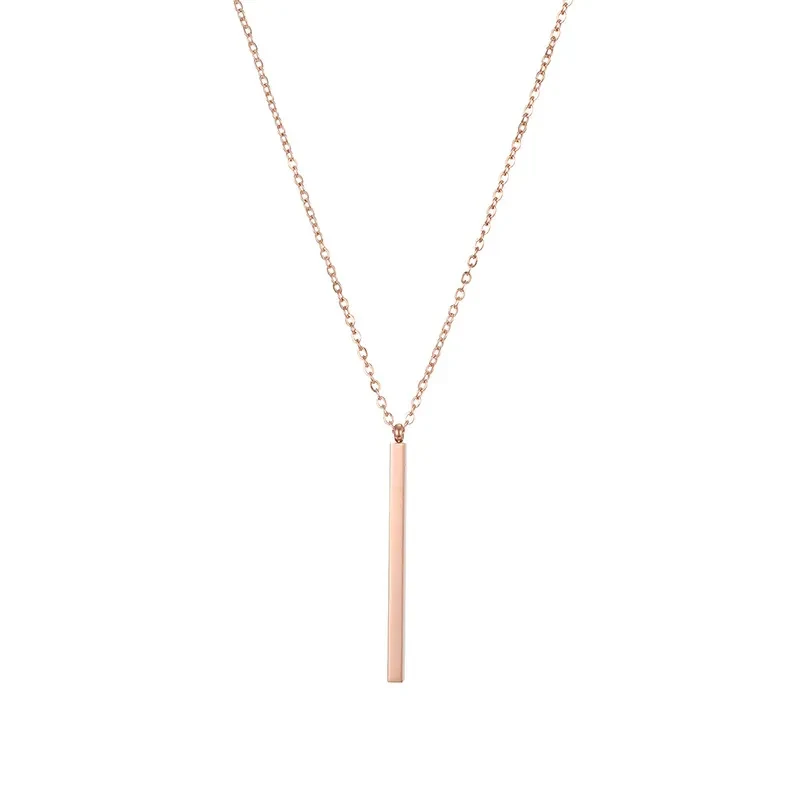 Gold Bar Necklace