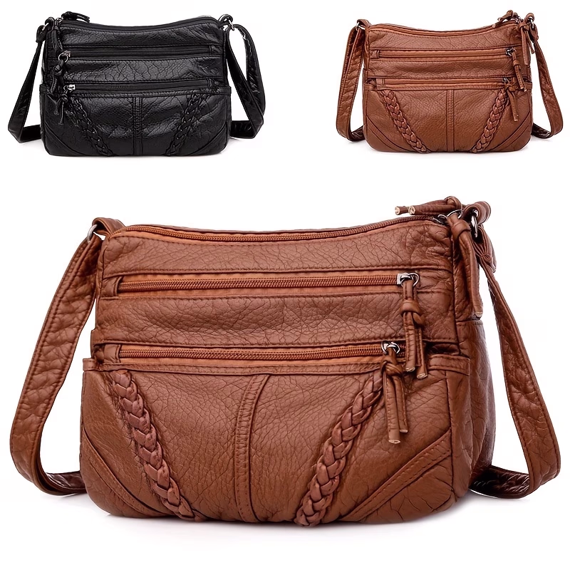 Perfect Lily Women's Vintage Mini Crossbody Saddle Bag – Stylish & Practical for Daily Commute, Work & Travel