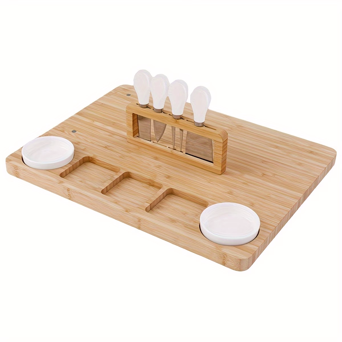 1 Set Cheese Board Set – Ideal for Serving and Presenting Cheese, Crackers, Fruits, and More