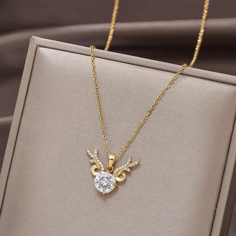 Deer Necklace