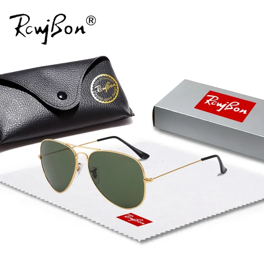 Lenses Color: Red, Frame Color: Red - Classic Retro Pilot Polarized Sunglasses Men Luxury Metal Black Aviation Sun Glasses Male Fashion Driving Vacation Shades UV400