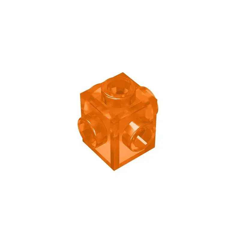 Color: SKY BLUE - Gobricks GDS-650 BRICK 1X1 W. 4 KNOBS compatible with lego 4733 children's DIY Educational Building Blocks Technical