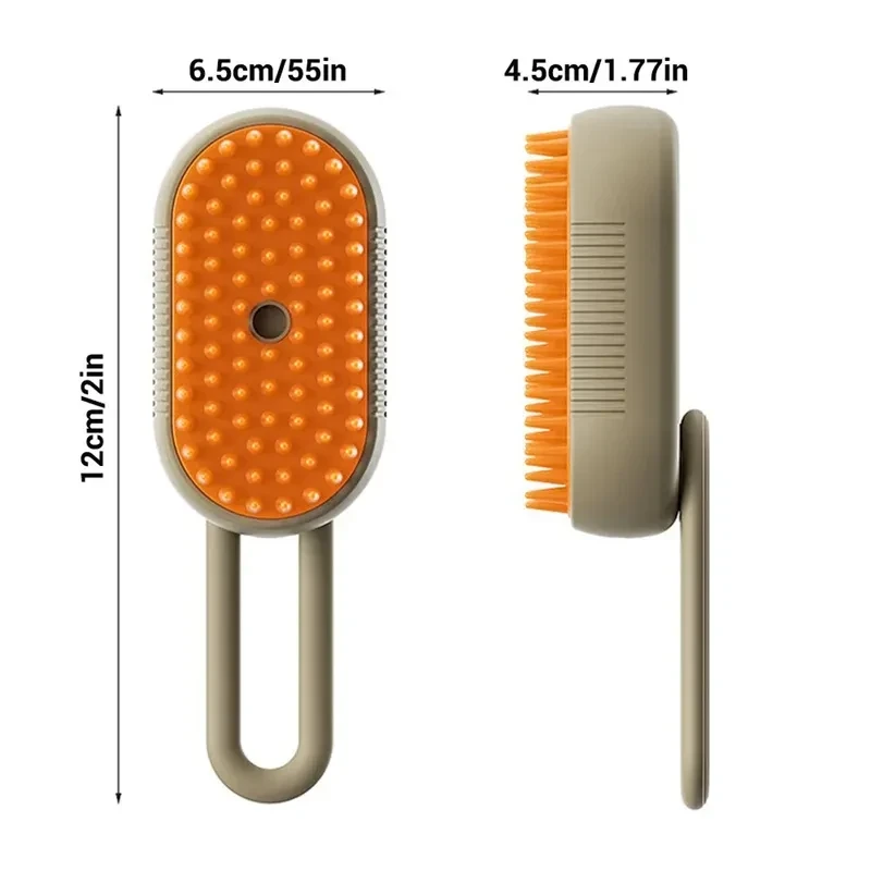 Steam Brush for Cats & Dogs