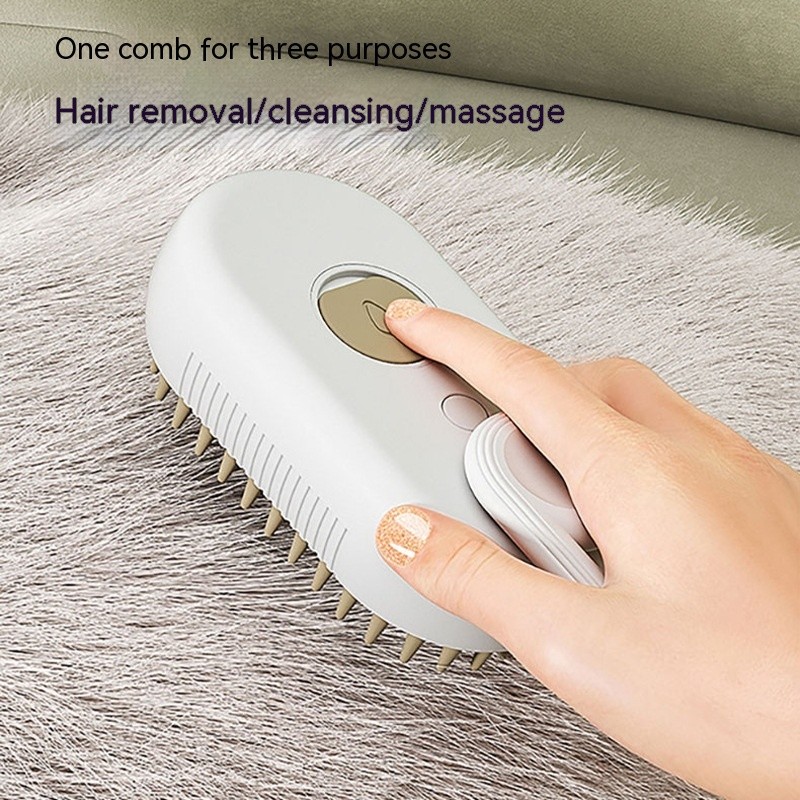 Steam Brush for Cats & Dogs