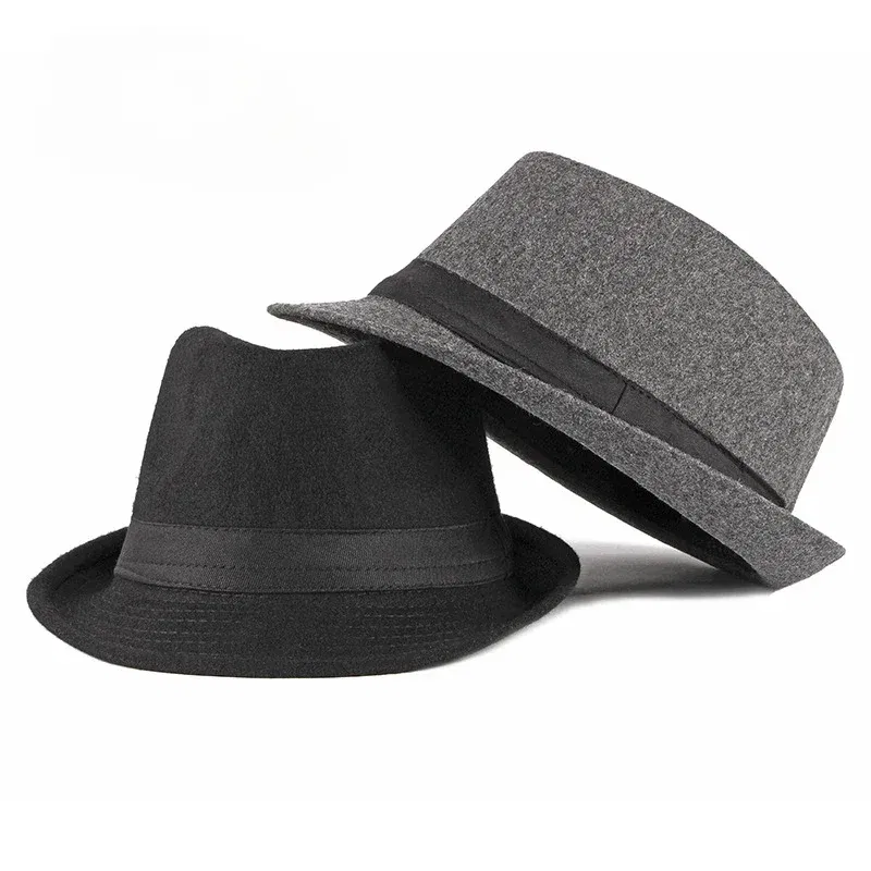Color: DEEP BLUE - Spring Summer Men's Hats Fedoras Top Jazz Hat  Bucket Bowler Hats Chapeau Hats Fedora Hat Women Black Hat Wedding Hat Caps