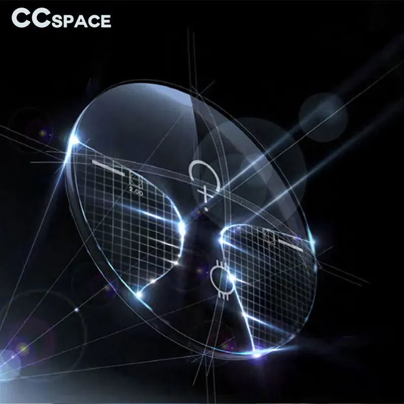 Lenses Color: GRAY, Lens Index: 1.56 - A Pair Optical Lens Progressive Multi-focus & Photochromic Myopia Presbyopia Scratch-resistant 1.56 1.61 1.67 1.74 Index