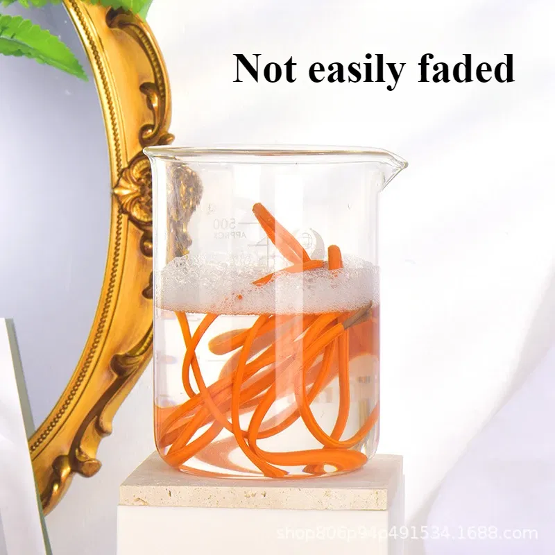 Color: Blue, Length: 100cm - Thickened No Tie Shoelaces Elastic Laces Sneakers Round Shoe Laces Without Ties Kids Adult Quick Shoelace One Size Fits All Shoe