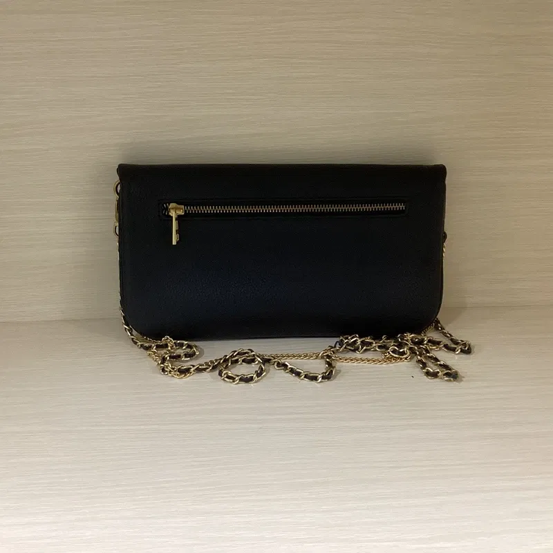 Color: black, Size: S, Ships From: CHINA - Women's Handbag Casual Simple and Fashionable Baidu Women's Genuine Leather Shoulder Crossbody Bag Mobile report