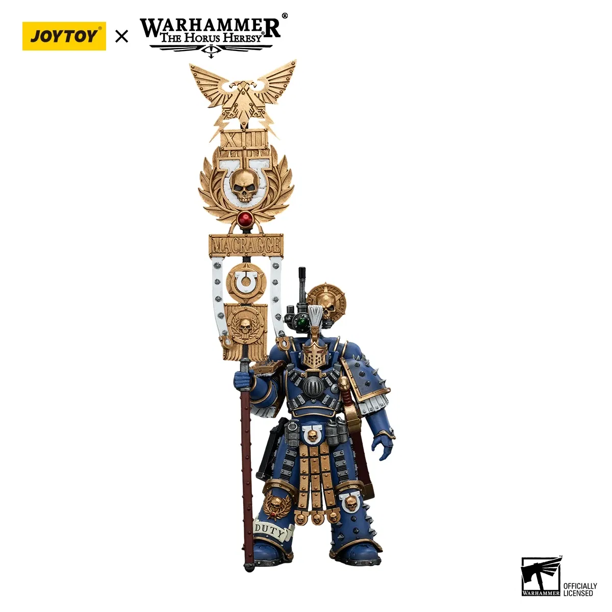 Color: Burgundy - [IN-STOCK]JOYTOY Warhammer 40K 1/18 Action Figures Ultramarines Lieutenant Titus&Remus Ventanus&Intercessors&Jump Pack  Model
