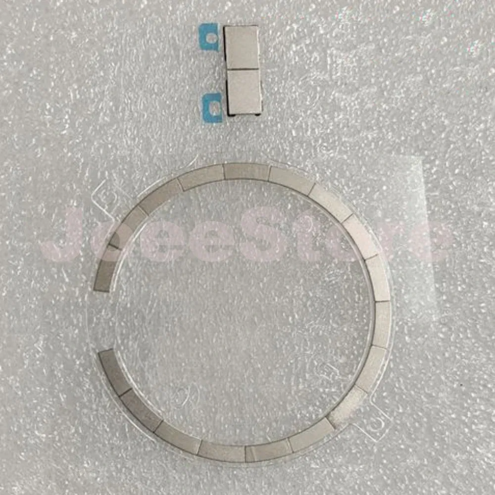 Color: Rose, Ships From: CHINA - 2pcs Magsafe Magnetic Metal Ring For iPhone 15 12 13 14 Pro Max Mini Plus Back Housing Glass Wireless Charging Magnet Repair