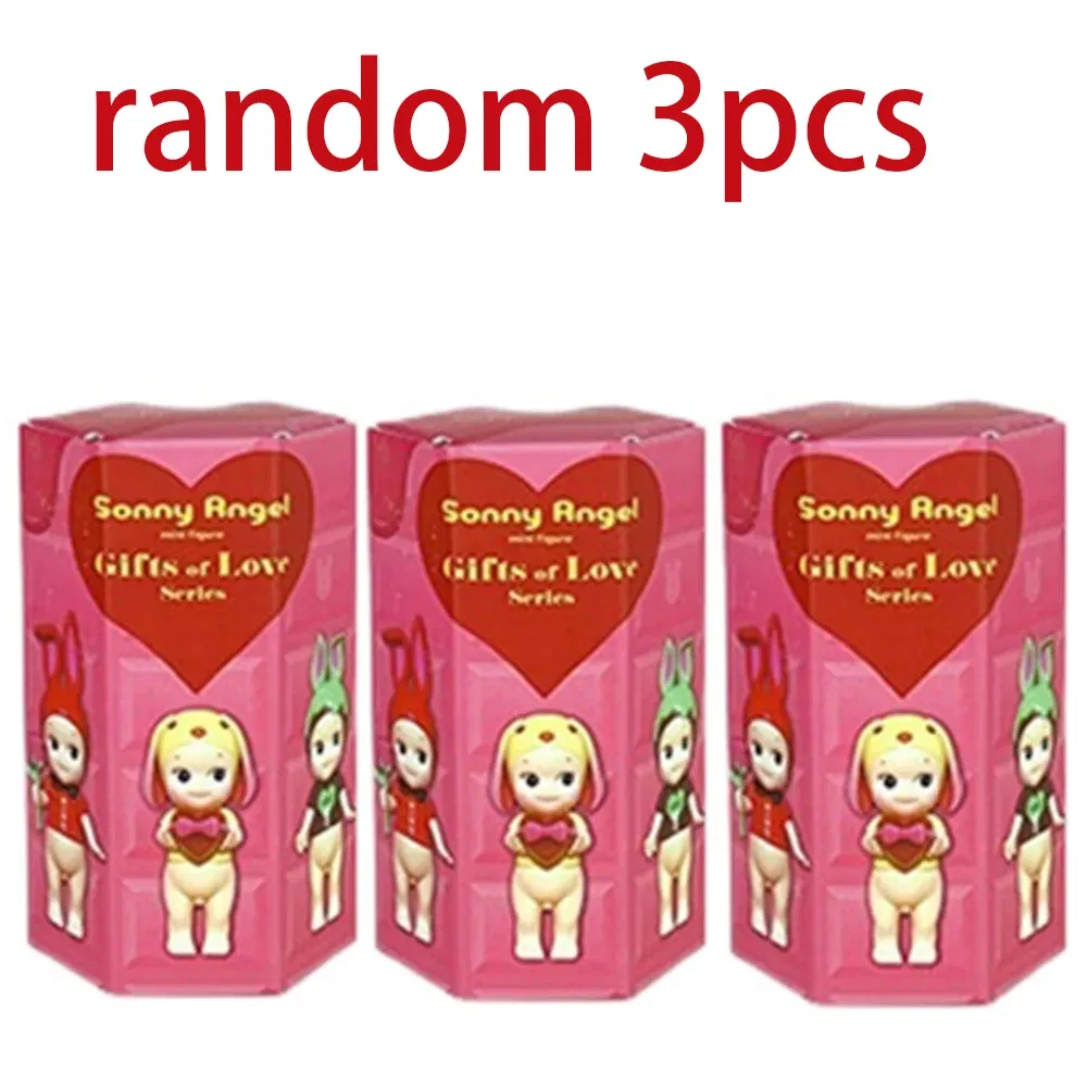 Color: Red - Angel Good Luck Standing posture Sunny Angel Doll Blind Box Hot Selling Trendy Play Handmade Car Cake Ornament