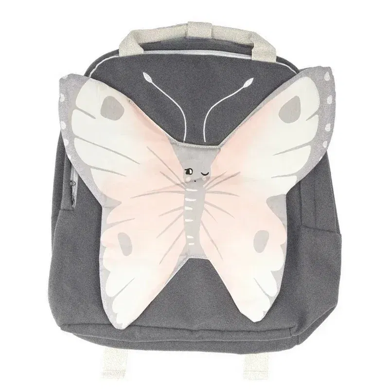 Color: Orange - Children Backpack Toddler Kids School Backpack for Baby Kids Cute School Bag Boy Girl Light Bag Rabbit Butterfly Lion Bag
