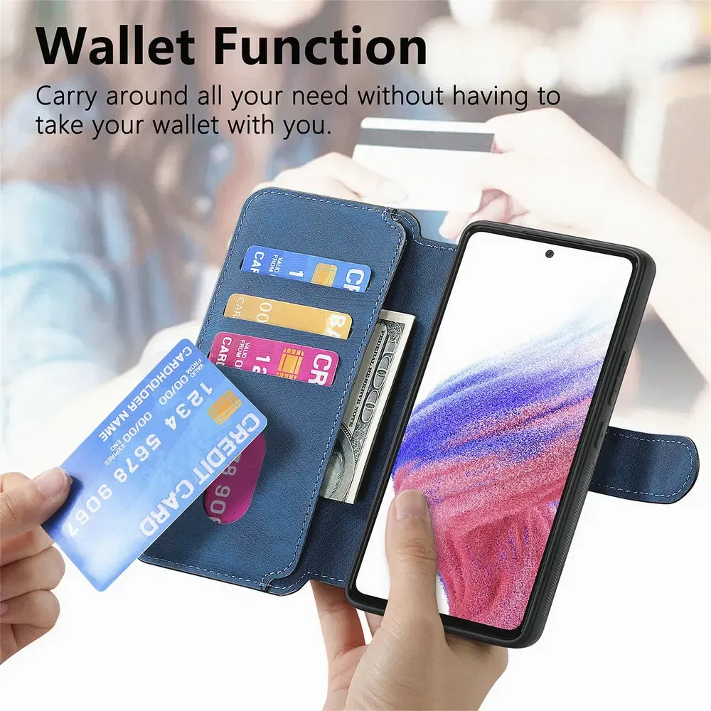 Color: black, Material: POLYESTER - For Motorola Edge 50 Neo 60 Fusion 5G Luxury Case Leather Wallet Card Capa Moto Edge 60 Pro Case Edge50 S50 60s Pro Magnet Cover