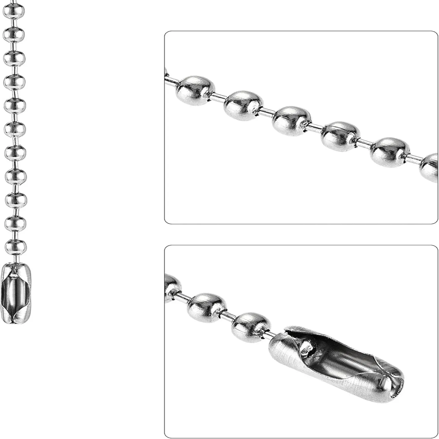 Color: Bronze, Ships From: CHINA - Ceiling Fan Pull Chain, 20 Inch Nickel Finish Chain Ornament Extension, 30mm Red Crystal Ball Pendant 2Pcs