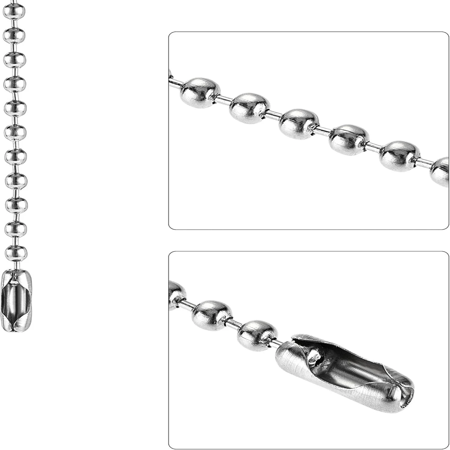 Color: Bronze, Ships From: CHINA - Ceiling Fan Pull Chain, 20 Inch Nickel Finish Chain Ornament Extension, 30mm Red Crystal Ball Pendant 2Pcs