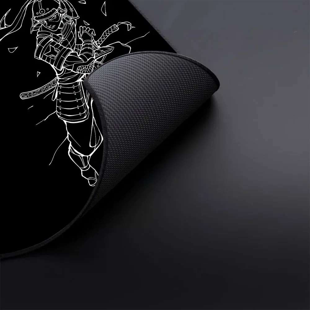 Color: WHITE, Size: 40x30 cm - Gamer Professional Kurosun Samurai Gaming Mouse Pad Game Ultrafine Surface Balance Mouse Mat 45x40CM E-Sports Mousepad Desk Mat