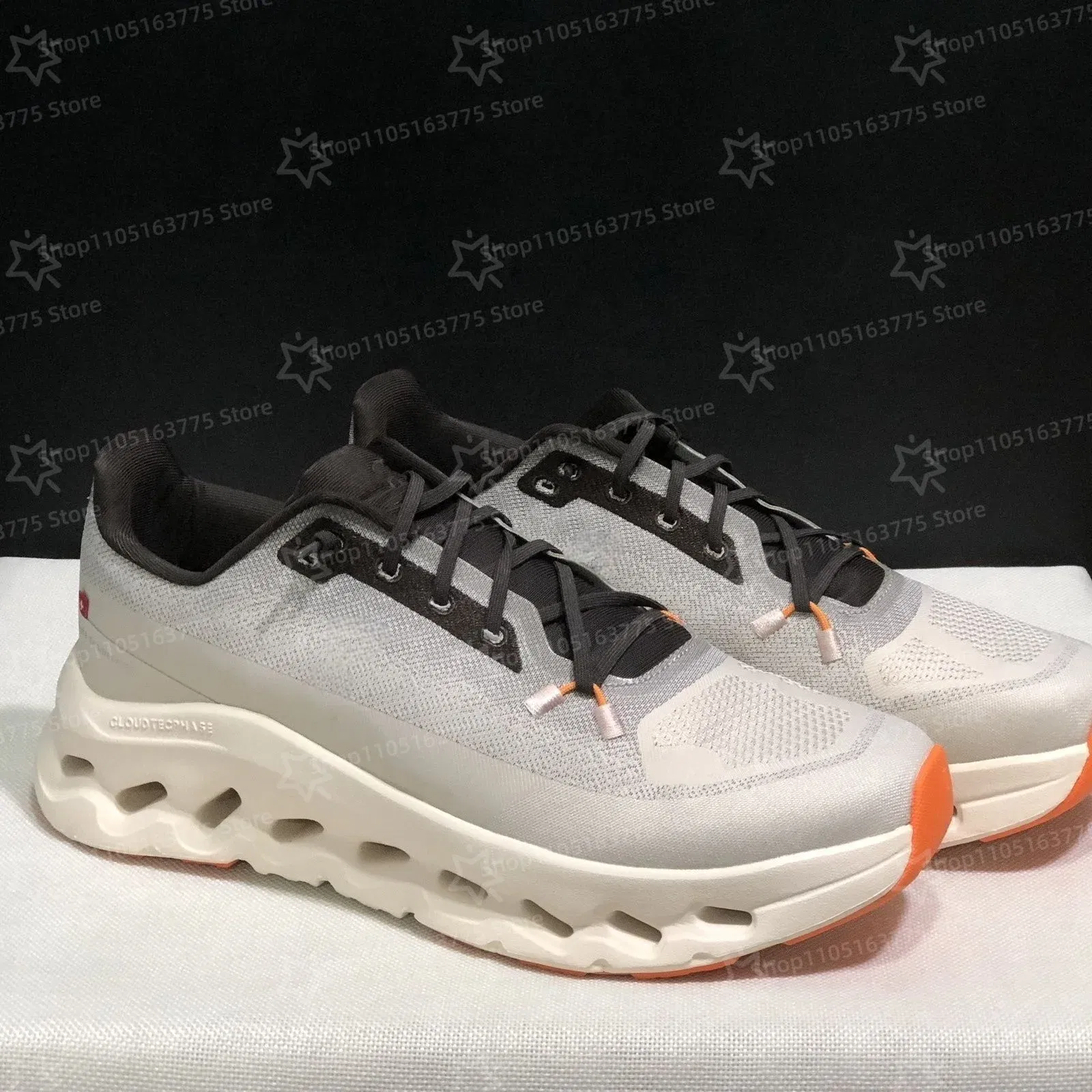 Color: Silver, Shoe Size: 37 - 2025 New casual shoes for men and women Cloudtilt couples lightweight and comfortable running shoes sports shoes size 36-45