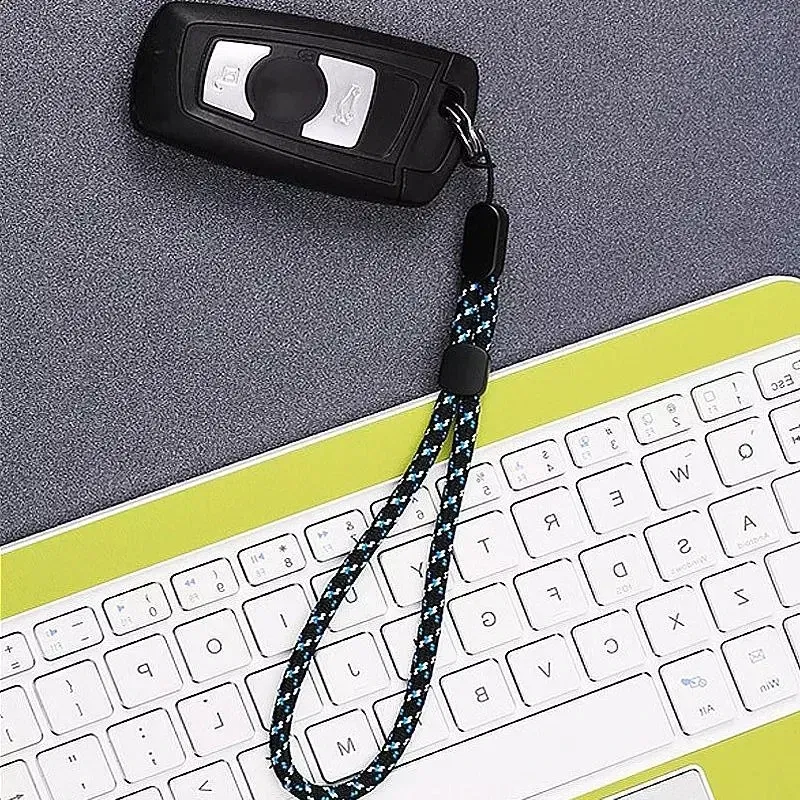 Color: Silver / Gray - Adjustable Hand Wrist Lanyard Strap String for Mobile Phone Keys Keychains USB Flash Drives U Disk Camera Anti-lost Lanyard