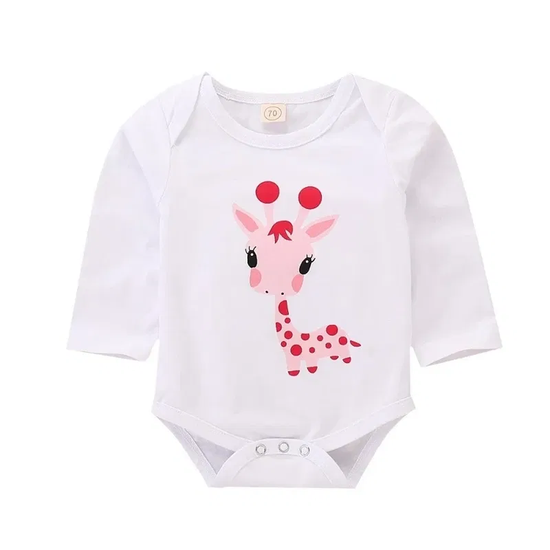 Color: Beige, Kid Size: 12M - Spring Fall Cotton Newborn Baby Girl Clothes 0-3 Months Polka Dot Unisex Infant Clothes Set Boy 3-piece Clothing With Hat