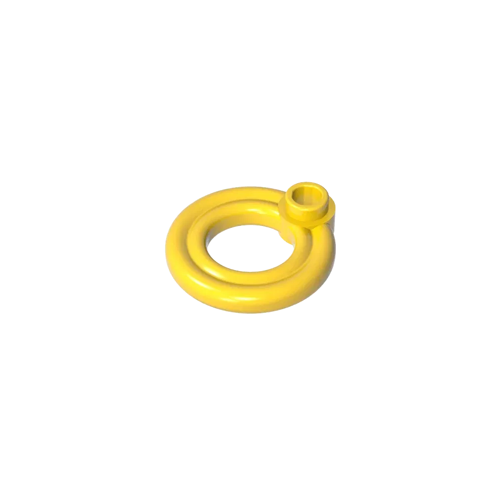 Color: Red - Gobricks GDS-2052 Equipment Flotation Ring [Life Preserver] compatible with lego 30340 Assembles Building Blocks children's toys